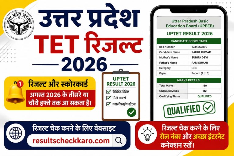 UP TET Result 2026: Result Kab Aayega Aur Kaise Check Karein?
